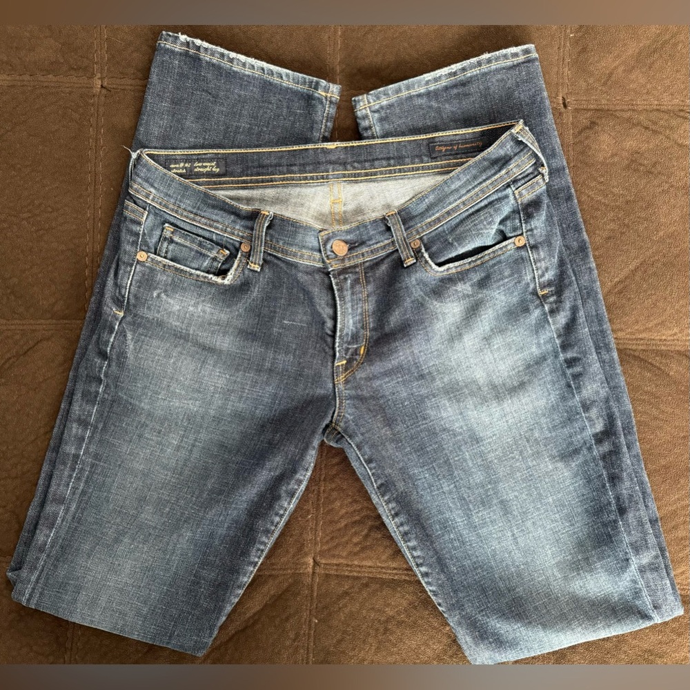 Citizens of Humanity Ava Low Waist Straight Leg Sz30